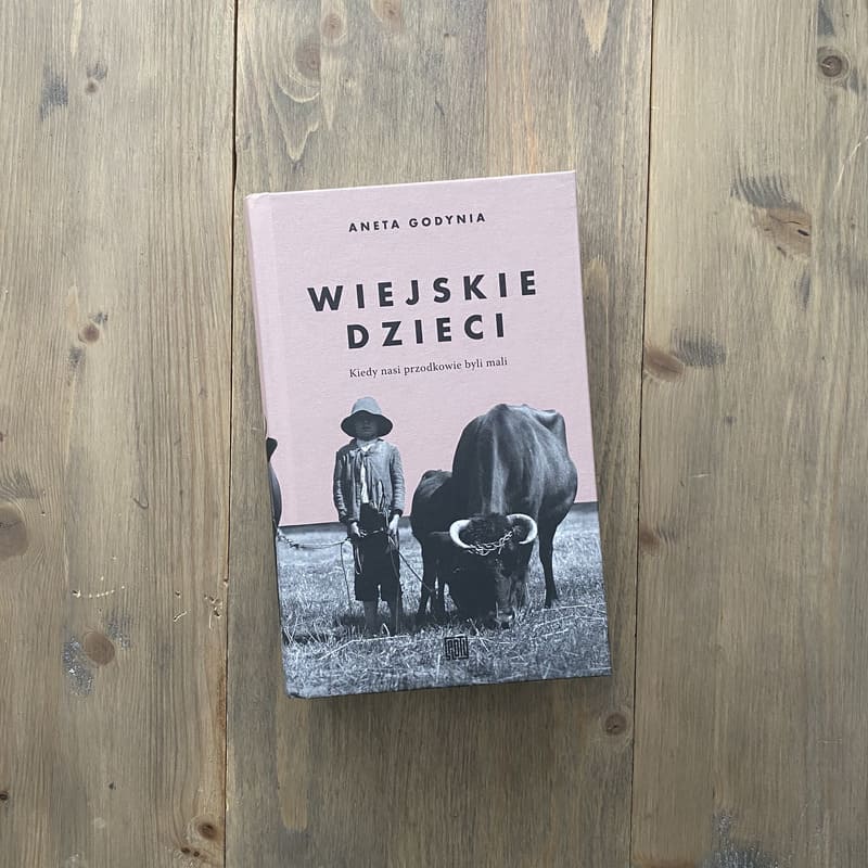 Okładka książki "Wiejskie dzieci" Aneta Godynia