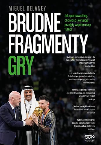Okładka książki "Brudne fragmenty gry" Miguel Delaney