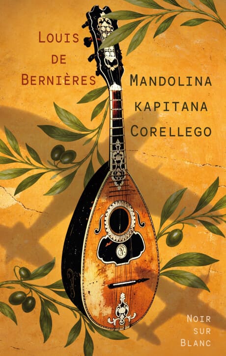 Okładka książki "Mandolina kapitana Corellego" Louis de Bernieres