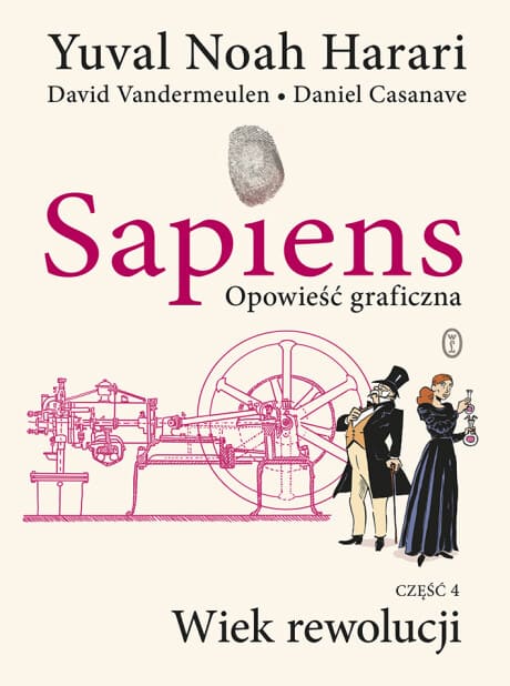 Okładka książki "Sapiens. Wiek rewolucji" Yuval Noah Harari