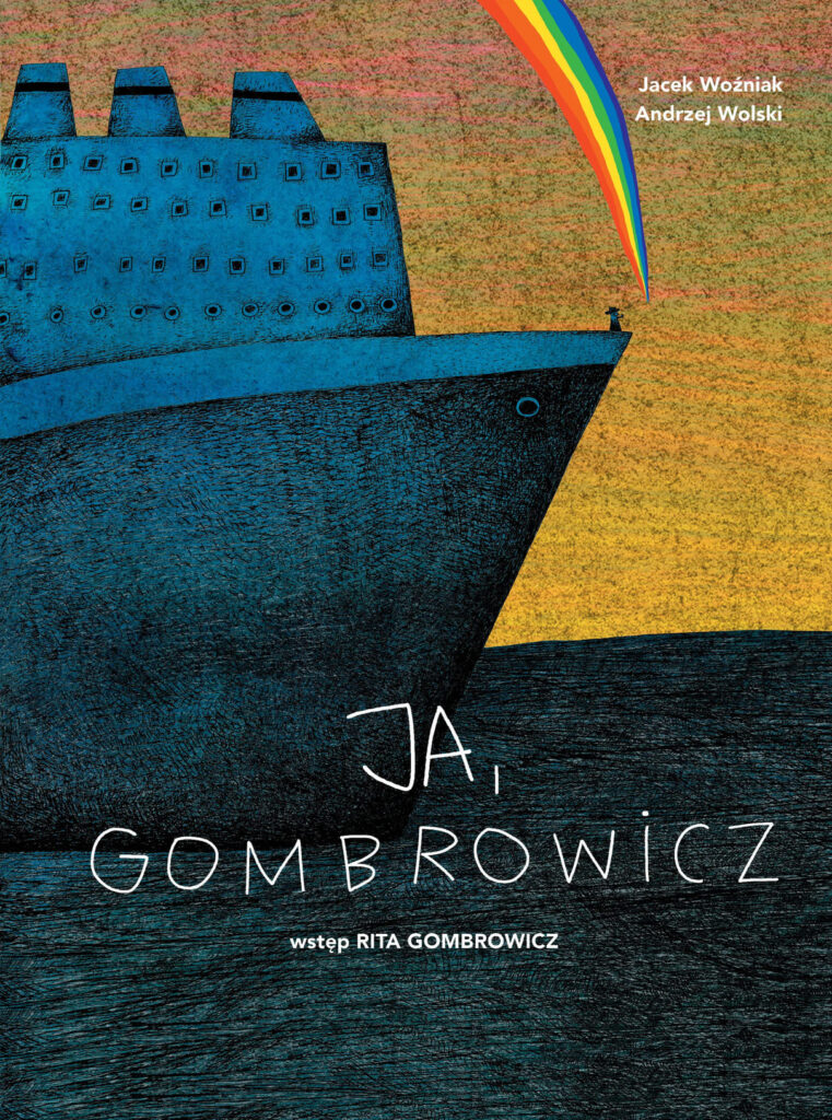 Okładka książki "Ja, Gombrowicz" Jacek Woźniak i Andrzej Wolski