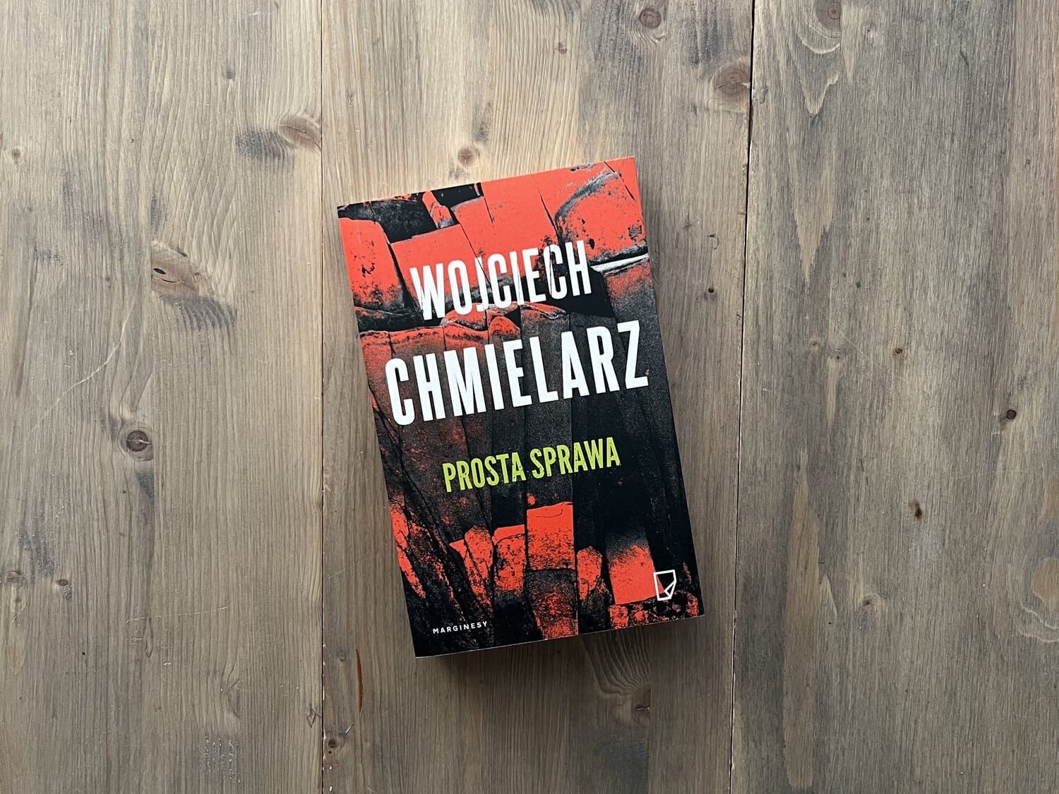 Okładka książki "Prosta sprawa" Wojciech Chmielarz